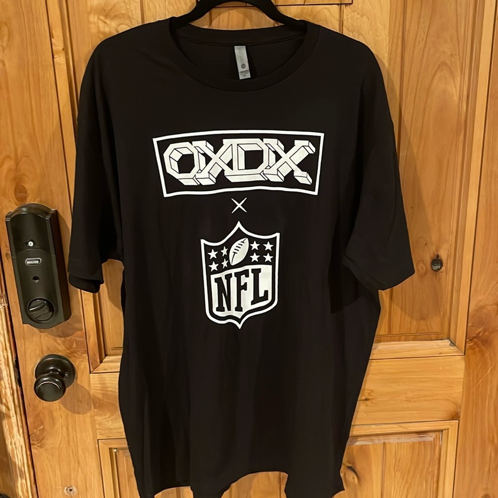 Men's Black 2XL t-shirt by native designer OXDX - from AZ Super-bowl 57
